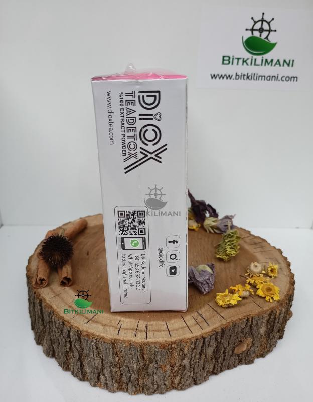 Diox Tea Detoks Çayı 1 Aylık Kullanım 60’lı Paket (Orjinal Karekodlu Ürün)